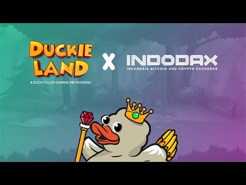 Press Conference of Duckie Land x Indodax feat. Prilly Latuconsina