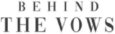 Logo Behind The Vows, klien Truevindo event organizer Jakarta